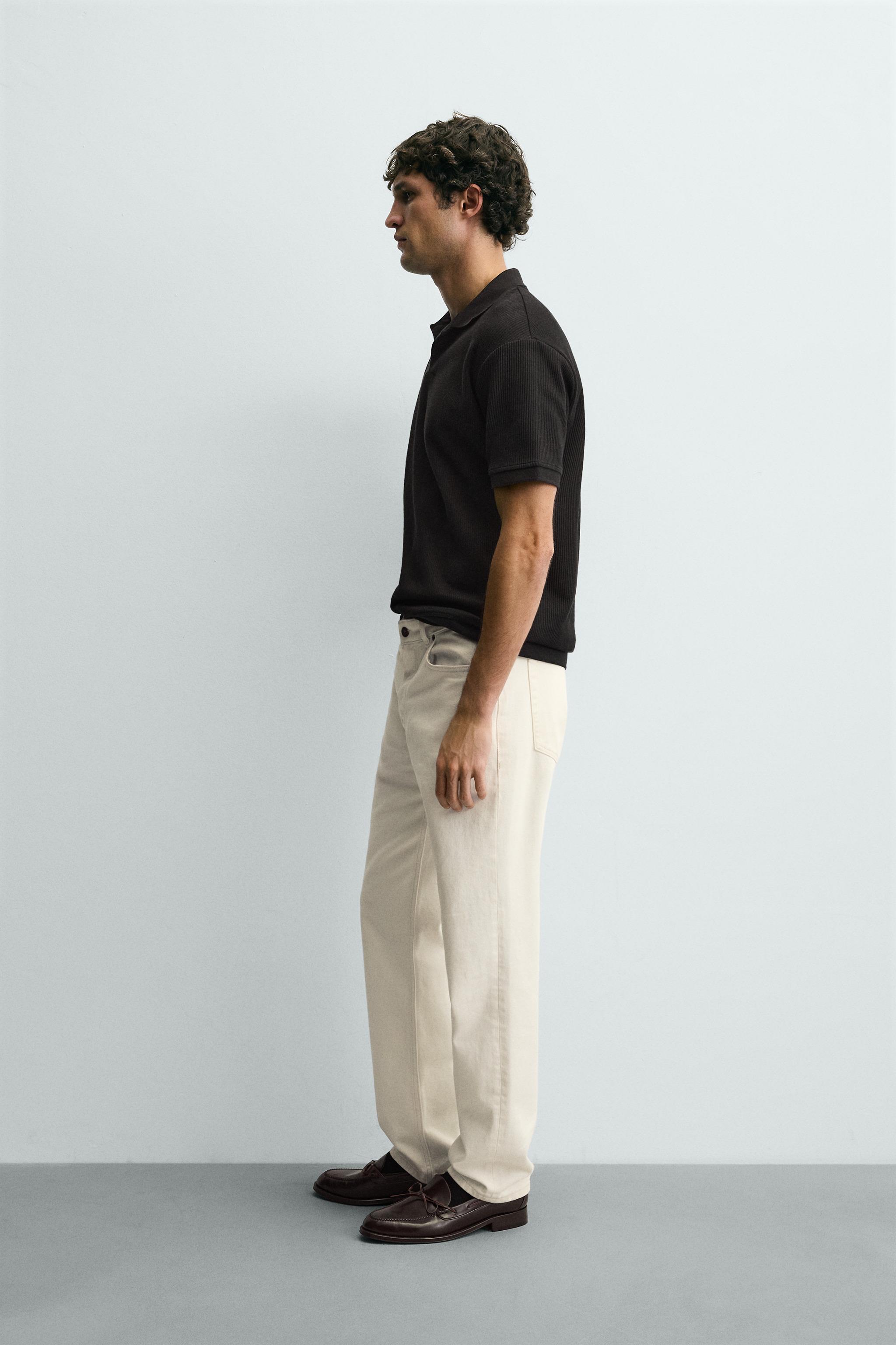 VERTICAL TEXTURED POLO